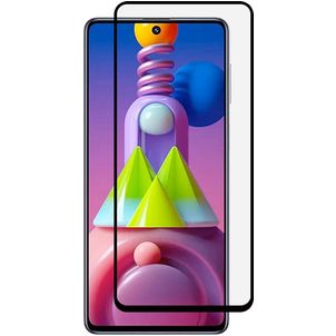 Mobigear Premium Samsung Galaxy M51 Panzerglas Gehärtetes Glas Displayschutz - Hüllenfreundlich - Schwarz