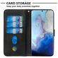 Mobigear Zipper Samsung Galaxy S20 Hülle Klapphülle Geldbörse - Schwarz