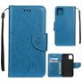Mobigear Flowers iPhone 11 Hülle Klapphülle Geldbörse - Blau