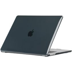 Mobigear Glossy MacBook Air 15 Zoll (2023-2026) Hardcase Hülle MacBook Case - Schwarz - Model A2941 / A3114 / A3241 / A3448