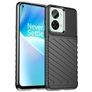 Mobigear Groove OnePlus Nord 2T 5G Hülle Flexibles TPU Backcover - Schwarz