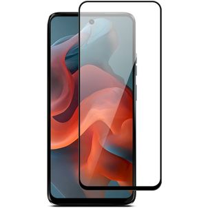 Mobigear Premium Motorola Moto G34 Panzerglas Gehärtetes Glas Displayschutz - Hüllenfreundlich - Schwarz