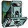 Mobigear Armor Ring Google Pixel 9 Hülle Hardcase Backcover Stoßfest mit Ringhalter - Grün