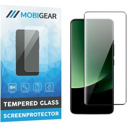 Mobigear Premium Xiaomi 13 Ultra Panzerglas Displayschutz - Hüllenfreundlich - Schwarz