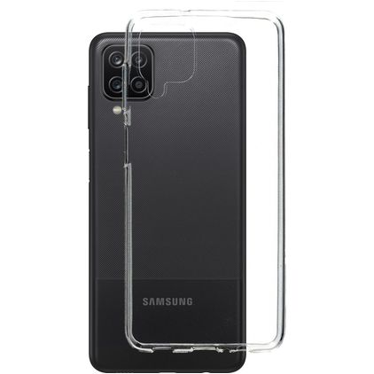 Mobiparts Classic Durchsichtig Samsung Galaxy A12 Hülle Flexibles TPU Backcover - Transparent