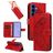 Mobigear Butterfly Samsung Galaxy S26 Plus Hülle Klapphülle Geldbörse - Rot