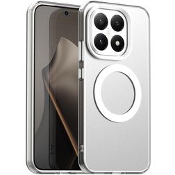 Mobigear Shockproof Xiaomi 15T MagSafe Hülle Hardcase Backcover - Weiß