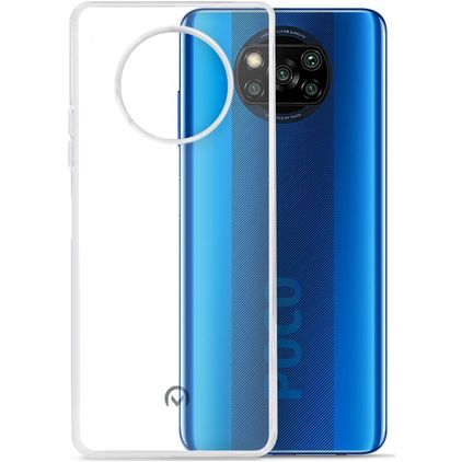 Mobilize Gelly Durchsichtig POCO X3 Pro Hülle Flexibles TPU Backcover - Transparent