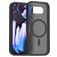 Mobigear Shockproof Google Pixel 9a MagSafe Hülle Hardcase Backcover - Schwarz