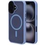 Mobiparts Hardcover iPhone 16 MagSafe Hülle Hardcase Backcover - Satin Light Blue