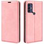 Mobigear Retro Slim TCL 305 Hülle Klapphülle Geldbörse - Pink