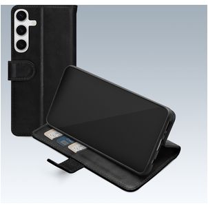 Mobilize Premium Gelly Samsung Galaxy S26 Hülle Klapphülle Geldbörse - Schwarz