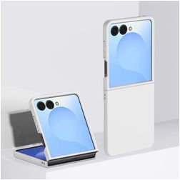 Mobigear Colors Samsung Galaxy Z Flip 7 Hülle Hardcase Backcover - Weiß