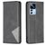 Mobigear Rhombus Slim Xiaomi 12T Pro Hülle Klapphülle - Schwarz