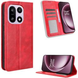 Mobigear Sensation OnePlus 15 Hülle Klapphülle Geldbörse - Rot