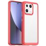 Mobigear Crystal Xiaomi 13 Hülle Hardcase Backcover - Transparent / Rot