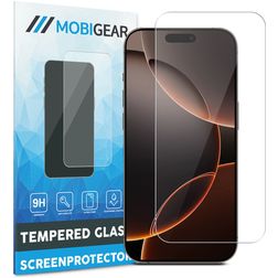 Mobigear iPhone 16 Pro Max Panzerglas Gehärtetes Glas Displayschutz - Hüllenfreundlich