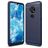 Mobigear Brushed Slim Nokia 7.2 Hülle Flexibles TPU Backcover - Marineblau