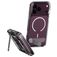 CARE by PanzerGlass Kickstand iPhone 18 Pro Max MagSafe Hardcase Backcover Shockproof mit Ständer - Transparent / Weiß