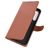 Mobigear Classic HTC Desire 20 Pro Hülle Klapphülle Geldbörse - Cognac