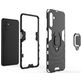 Mobigear Armor Ring Samsung Galaxy A13 5G Hülle Hardcase Backcover Stoßfest mit Ringhalter - Blau
