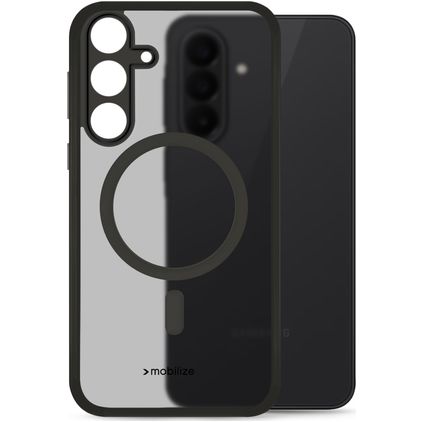 Mobilize Hybrid Samsung Galaxy A27 MagSafe Hülle Hardcase Backcover Stoßfest - Schwarz