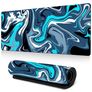 Mobigear Anti-Slip Mauspad - 40 x 90 CM - Abstract Fluid 9