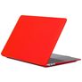 Mobigear Matte MacBook Air 13 Zoll (2018-2020) Hardcase Hülle MacBook Case - Rot - Model A1932 / A2179 / A2337