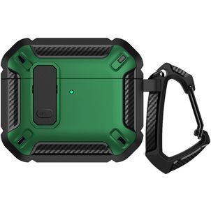 Mobigear Armor Clip Apple AirPods 4 Hardcase Hülle - Grün