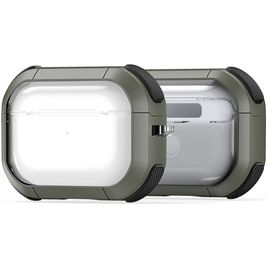 Mobigear Shockproof Apple AirPods Pro 1 Hardcase Hülle - Grün