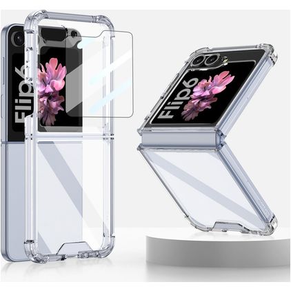 Mobigear Crystal Durchsichtig Samsung Galaxy Z Flip 6 Hülle Hardcase Backcover - Transparent