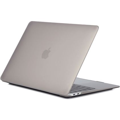Mobigear Matte MacBook Air 13 Zoll (2018-2020) Hardcase Hülle MacBook Case - Grau - Model A1932 / A2179 / A2337