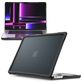 Mobigear Shockproof Pro MacBook Pro 16 Zoll (2021-2024) Hardcase Hülle MacBook Case - Schwarz - Model A2485 / A2780 / A2991 / A3186