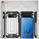 Mobigear Outdoor Samsung Galaxy S10 Hülle Hardcase Backcover Stoßfest - Silber