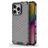 Mobigear Honeycomb iPhone 16 Pro Hülle Hardcase Backcover Stoßfest - Schwarz
