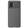 Mobigear Groove Motorola Moto E13 Hülle Flexibles TPU Backcover - Schwarz