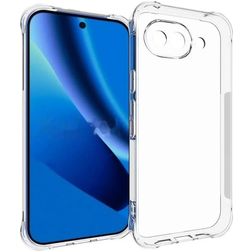 Mobigear Cushion Durchsichtig Google Pixel 10a Hülle Flexibles TPU Backcover - Transparent