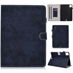 Mobigear Folio iPad Air 5 (2022) Hülle Klapphülle + Stifthalter - Dunkelblau