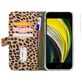 Mobilize Magnet Zipper iPhone 7 Hülle Abnehmbare 2in1 Klapphülle Geldbörse - Leopard