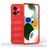 Mobigear Bumpy Xiaomi Redmi Note 12 Hülle Flexibles TPU Backcover - Rot