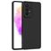 Mobigear Colors Samsung Galaxy A73 Hülle Flexibles TPU Backcover - Schwarz