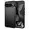 Mobigear Brushed Slim Google Pixel 9 Pro XL Hülle Flexibles TPU Backcover - Schwarz