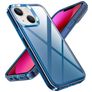 Mobigear Crystal iPhone 14 Plus Hardcase Backcover - Blau
