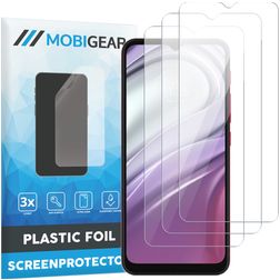 Mobigear Motorola Moto G20 Displayschutz Schutzfolie - Hüllenfreundlich (3er Pack)