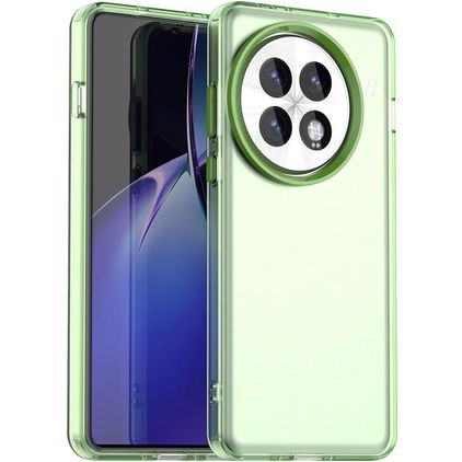 Mobigear Crystal OnePlus 13 Hülle Hardcase Backcover - Grün