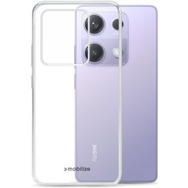 Mobilize Gelly Case Durchsichtig Xiaomi Redmi Note 14S Hülle Flexibles TPU Backcover - Transparent