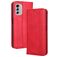 Mobigear Sensation Nokia G60 5G Hülle Klapphülle Geldbörse - Rot