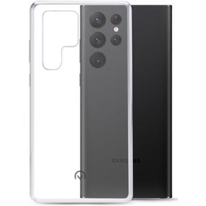 Mobilize Gelly Durchsichtig Samsung Galaxy S22 Ultra Hülle Flexibles TPU Backcover - Transparent