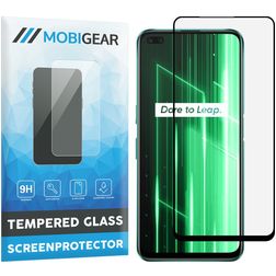 Mobigear Premium Realme X50 Panzerglas Gehärtetes Glas Displayschutz - Hüllenfreundlich - Schwarz
