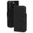 Mobiparts iPhone 16 Pro MagSafe Hülle Echtes Leder Abnehmbare 2in1 Klapphülle Geldbörse - Schwarz